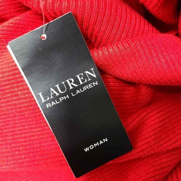 Lauren Ralph Lauren Red Turtleneck Sweater| Size 1x - Picture 9 of 11